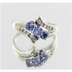 20ctw Stinning Ladies Tanzanite & Diamond 14k Ring (JEW-2029)