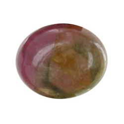 4.72ct Natural Multi Color Tourmaline Cabochon (GEM-26417)