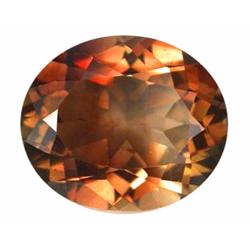 10.22ct Imperial Topaz Oval Unheated Appraisal Estimate $25550 (GEM-19883)