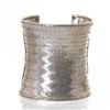 Image 1 : Handmade Hill Tribe Silver Cuff Bracelet (CLB-223)