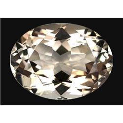 13.00ct Superb Imperial Topaz Oval Unheated Appraisal Estimate $32500 (GEM-19823)