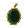 Image 1 : 21ctw Burma Imperial Jadeite Gold Vermeil Pend. (JEW-2064)