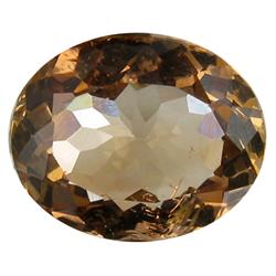 7.42ct VS Hot Imperial Orange Topaz Appraisal Estimate $14840 (GEM-26342)