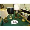 Brass Lamps (5x)