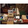 Office Supplies, paper cutter, pens, pencils, tape, folders