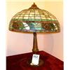 Artist Unknown; Tiffany Style Lamp; 21 "