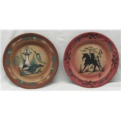 2 Navajo Sand Paintings