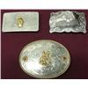 Image 1 : 3 Western Belt Buckles