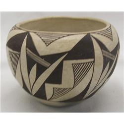 Vintage Acoma Bowl Marked Acoma, NM