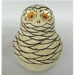 Vintage Acoma Pottery Owl