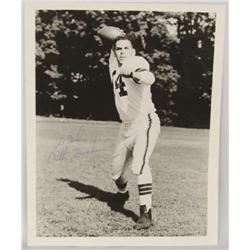 Signed Otto Graham Photo Cleveland Browns Football