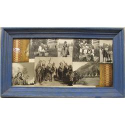 Framed Collection of Indian Photographs