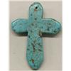 Image 1 : Carved Turquoise Cross Pendant