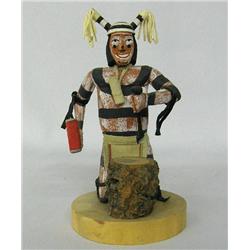 Navajo Kachina ''Hopi Clown'' by O. Wood '92