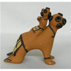 Jemez Mudhead Kachina Pottery by Fragua