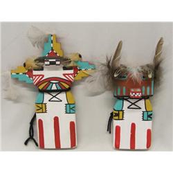 Pr Hopi Cradleboard Kachinas by Ted Pultuyeswa