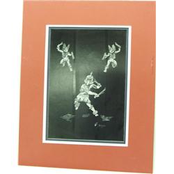 Original Scratch Board Art by Gregory Little