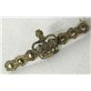 Image 1 : Antique Marcasite Crown Pin