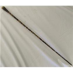 Vintage Carved Horn Walking Cane