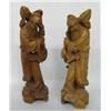 Image 1 : Pr Asian Carved Wooden Statues