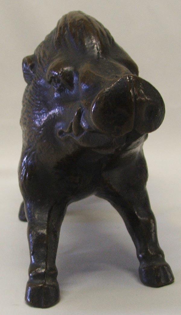 Cast Iron Ozark Razorback Boar