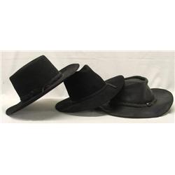 3 Western Hats