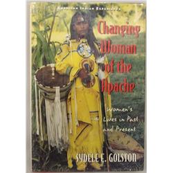 Hardback Book Changing Woman of the Apache by S. Golston