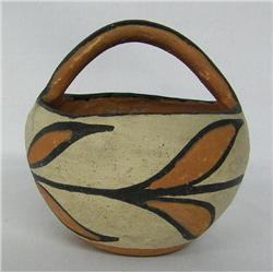 Santo Domingo Pottery Basket