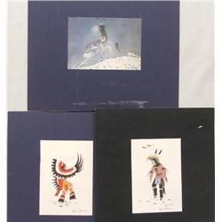 3 Woody Big Bow Prints