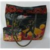Image 2 : Western Leather Handbag & Matching Clutch Bag
