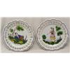 Image 1 : 2 Vintage Faience Plates