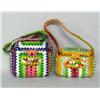 Image 1 : 2 Mexican Handmade Gum Wrapper Purses