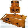 Image 1 : Suede Buckaroo Chaps & Vest