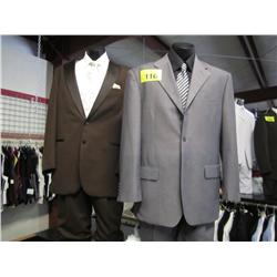 Lot of 2 Mannequins w/ Suits