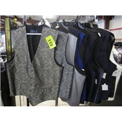 Lot of Formal Wear Vests