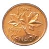 Image 1 : 1957 red small cents MS65