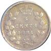 Image 2 : 1881H silver 5 cents