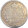 Image 1 : 1916 silver 5 cents