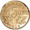 Image 1 : 1924 5 cents