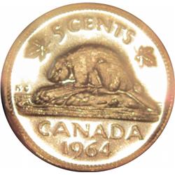 1964 5 cents