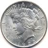 Image 1 : 1923 SILVER PEACE DOLLAR-CIRC