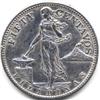 Image 1 : 1944-S US/PHILLIPPINES SILVER 50 CENTAVOS-AU