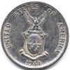 Image 2 : 1944-S US/PHILLIPPINES SILVER 50 CENTAVOS-AU