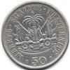 Image 2 : 1907 HAITI 50 CENTIMES-UNC