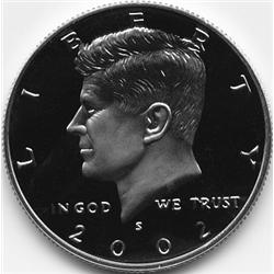 2002-S KENNEDY HALF DOLLAR-PROOF DCAM