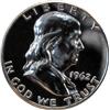1962-P SILVER FRANKLIN HALF-PROOF
