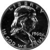 1960-P SILVER FRANKLIN HALF-PROOF
