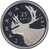 Image 1 : 1987 Ultra Heavy Cameo Proof 25 cents