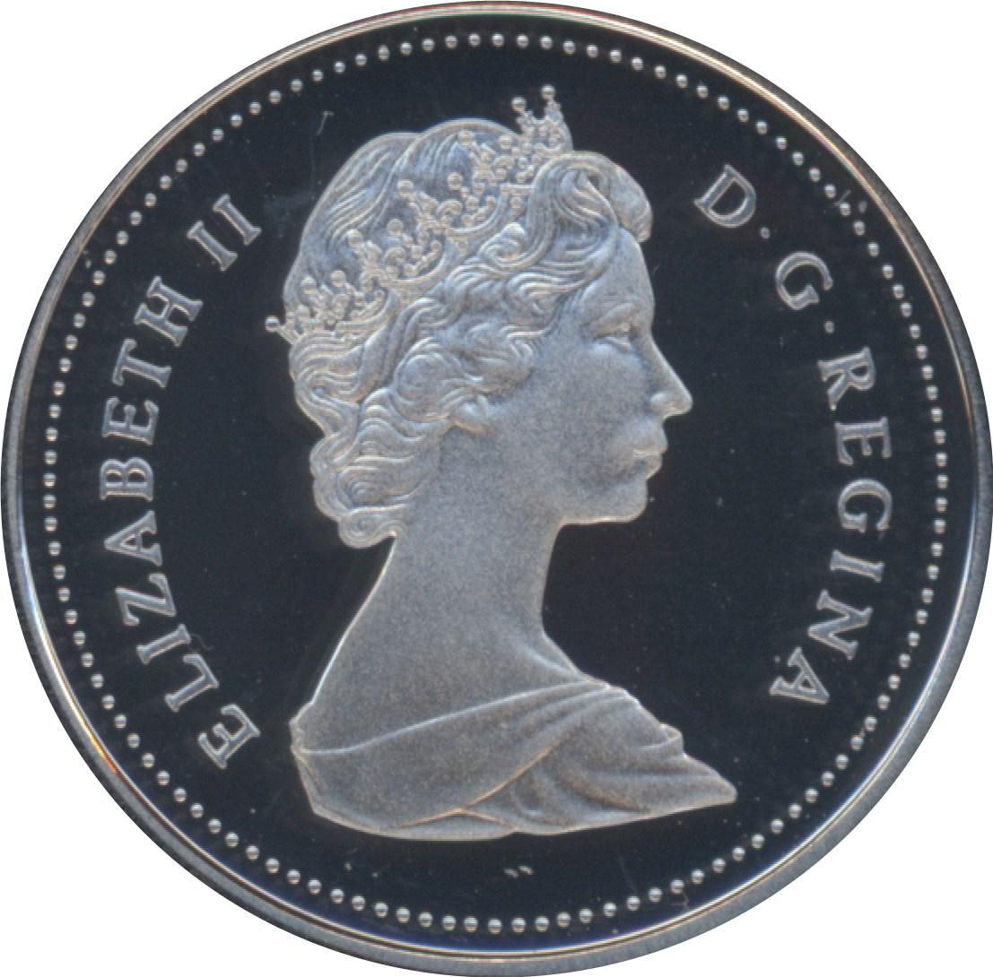 Canada 1989 Nickel 5 Cents Proof Heavy Cameo
