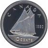 Image 1 : 1990 Ultra Heavy Cameo Proof 10 cents